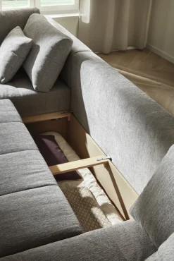 QUARTIER Wohnlandschaft FARIS 202 x 325 x 170 cm grau