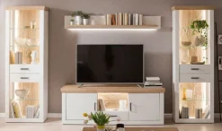 Wohnwand CALVA 342 cm Pinie Aurelio