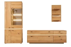 Wohnwand COMO II 3-teilig Wildeiche