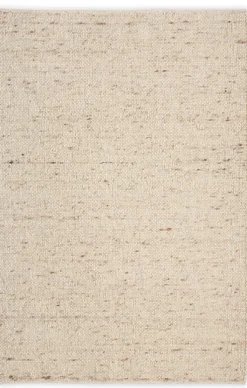 Wollteppich WOLFEGG Bubbles 70 x 130 cm beige