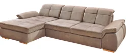 YoungLife by systempolster YoungLife Ecksofa CAPRI IV SF-L nougatbraun