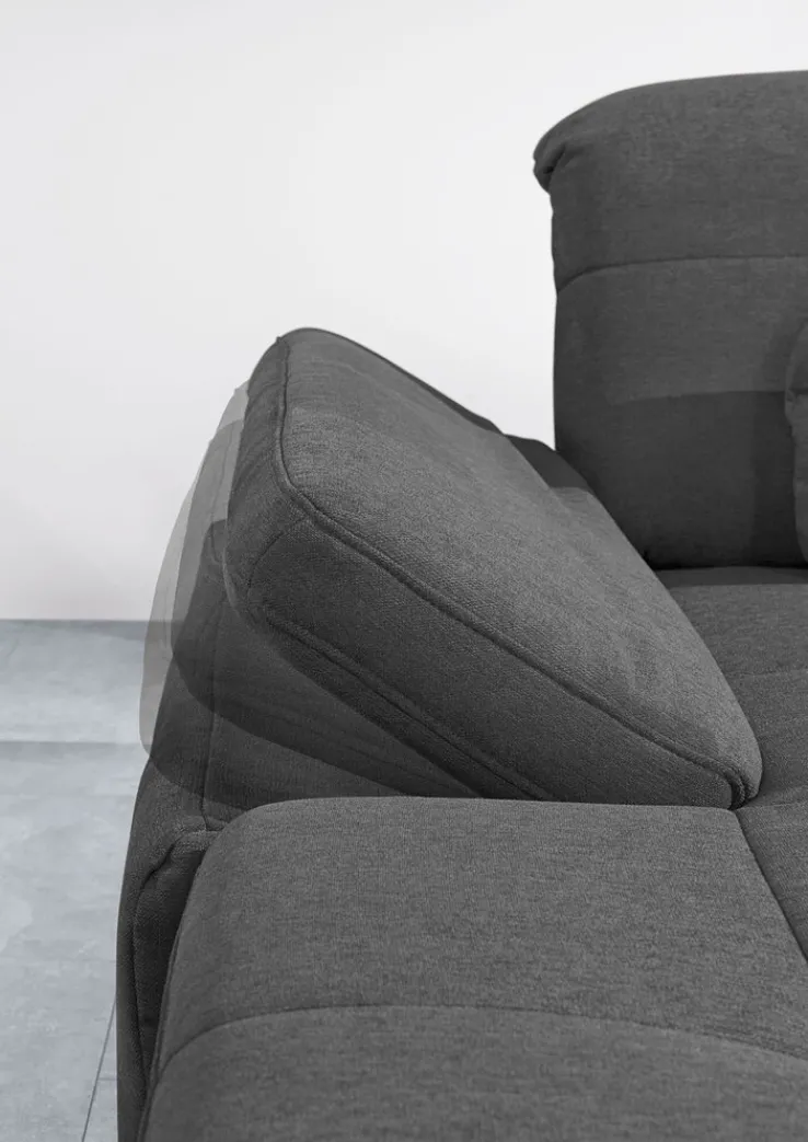 YoungLife by systempolster YoungLife Wohnlandschaft RAGUSA III-SF anthrazit