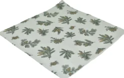 Yve! Decoration Mitteldecke NAVIDAD 85 x 85 cm tannengrün