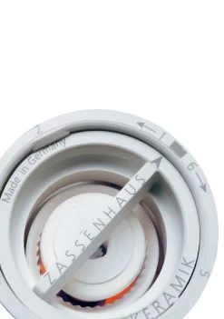 ZASSENHAUS Gewürz-/ Salzmühle FRANKFURT H18 Buchenholz dunkel