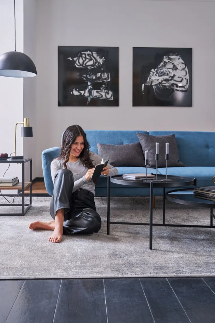 zuiver Beistelltisch MAC 2er-Set schwarz