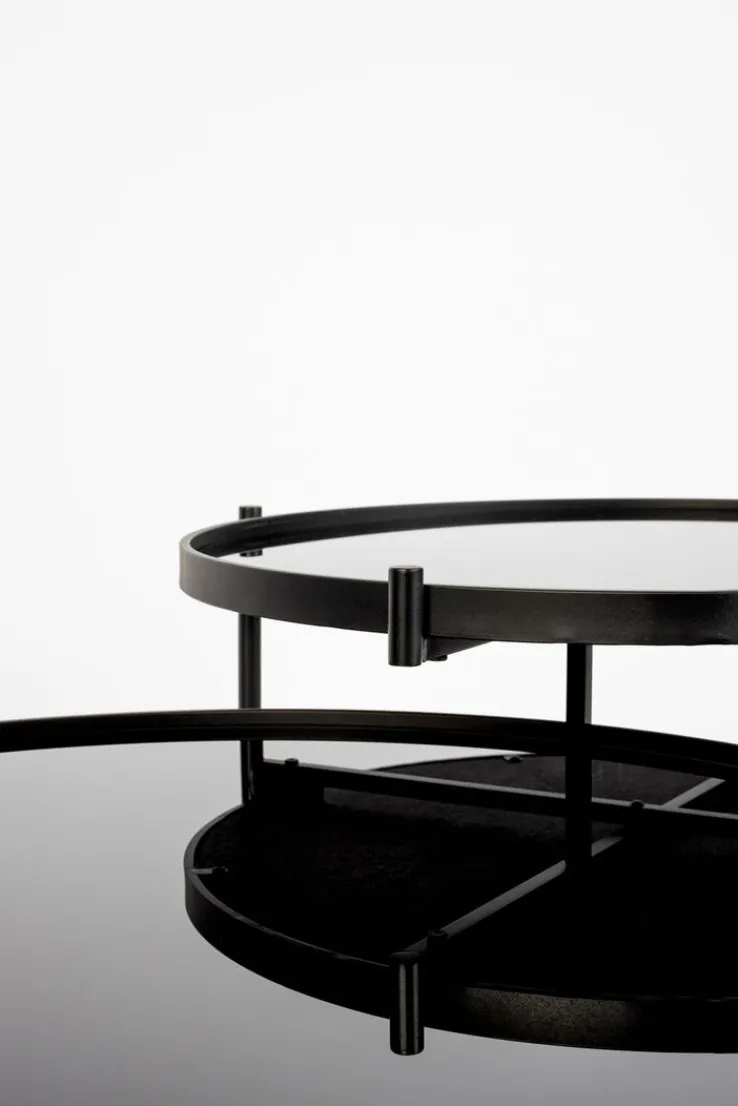 zuiver Beistelltisch MAC 2er-Set schwarz