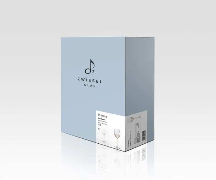 ZWIESEL GLAS Weißweinglas PRIZMA 2er Set - je 296 ml