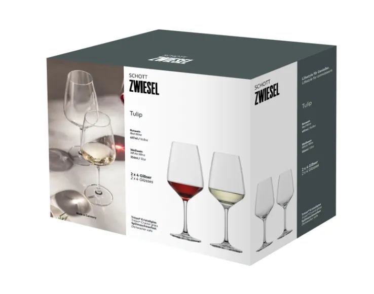 ZWIESEL GLAS Zwiesel Kristallglas Tulip 8-tlg. Gläserset