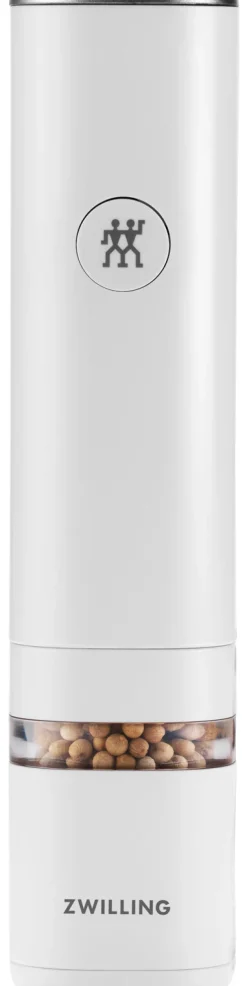 ZWILLING elektrische Salz- & Pfeffermühle ENFINIGY weiß